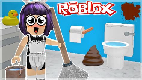 Roblox Mi Trabajo De Limpiadora Cleaning Simulator Youtube