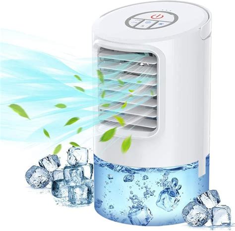 Portable Air Conditioner Fan Personal Air Cooler 3 In 1 Evaporative