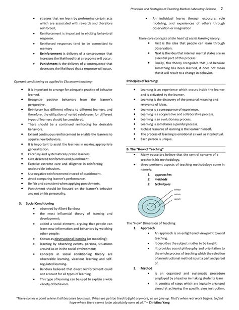 SOLUTION Principles And Strategies Of Teaching In Medical Laboratory