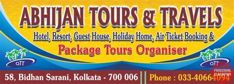 Abhijan Tours Travels Agency In Kolkata West Bengal FreeZonal