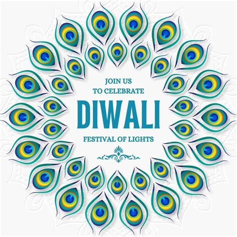 the words diwali written in blue and yellow on a white background with ...