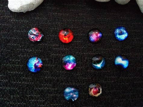 10 Peças Cabochão Resina 12mm Espacial Elo7