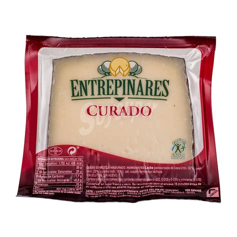 Entrepinares Queso Curado Mezcla Unidad 330 G