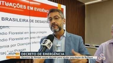 Jornal do Amapá 1ª Edição Governo do AP assina decreto para ajudar