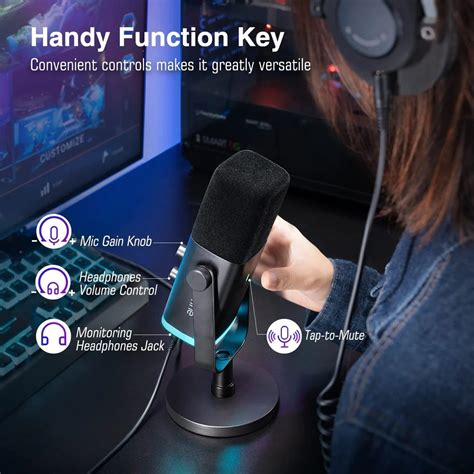 FIFINE AMPLIGAME AM8 RGB CỔNG USB/XLR