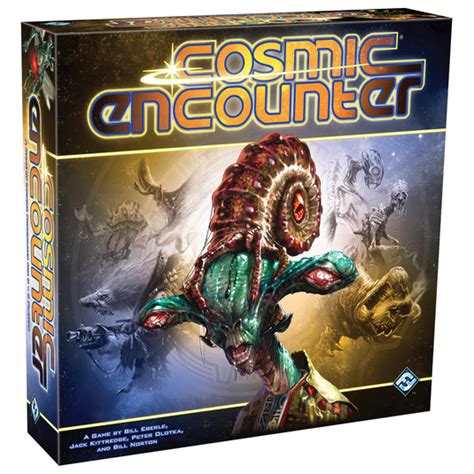 Cosmic Encounter 42nd Anniversary Ed Board Game Sci Fi Strategy Game