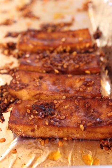 Baked Tofu Sticks