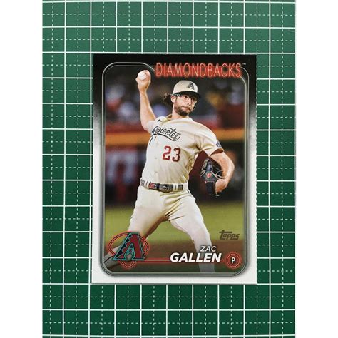 TOPPS MLB 2024 SERIES 1 110 ZAC GALLEN ARIZONA DIAMONDBACKS ベースカード