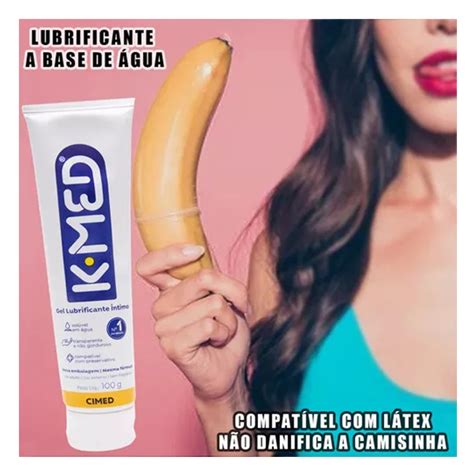 Cimed K Med Lubrificante Íntimo Bisnaga 100G Tulipa Sex Shop Loja