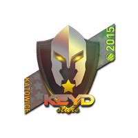 Sticker Keyd Stars Holo Katowice 2015 Mannco Store