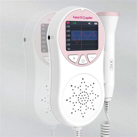 Portable Diagnosis Equipment Ultrasonic Fetus Heart Rate Detector Fetal