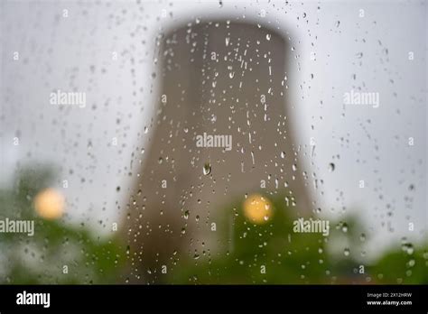 Essenbach Germany Th Apr The Cooling Tower Of The