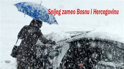 Snijeg Zameo Bosnu I Hercegovinu 26 02 2023 YouTube