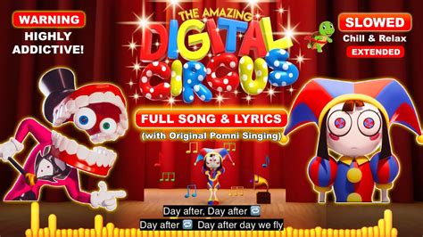 🐢 Slowed Theme Song And Lyrics 🎤 Pomni Sings【the Amazing Digital Circus