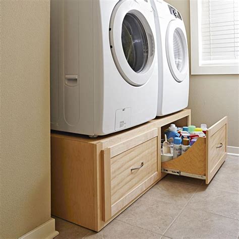 Stack On Washerdryer Stand Woodworking Plan From Wood Magazine