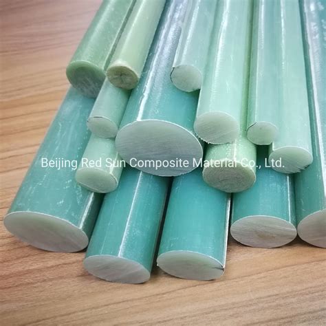 High Quality Fr4 Green Laminate Insulating Glass Fiber Epoxy Rod