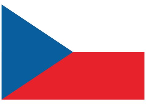 Czech Republic Flag - The Czech Republic flag vector - country flags