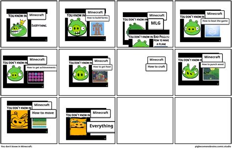 You don't know in Minecraft: - Comic Studio