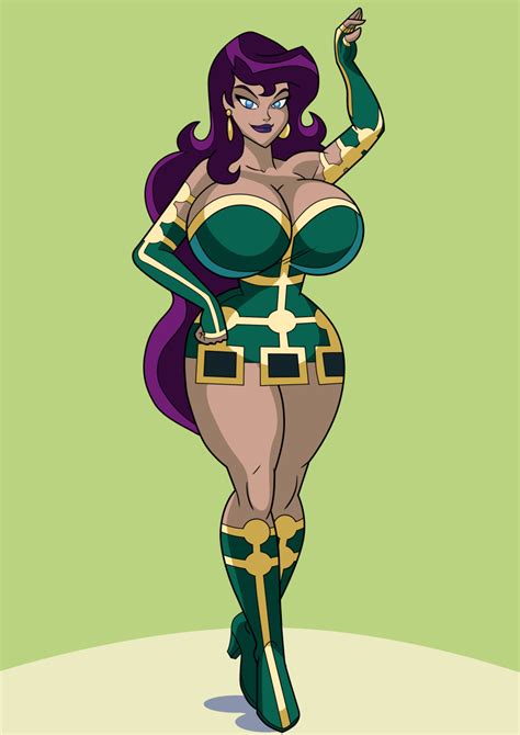 Rule 34 1girls Art 2u Big Breasts Breasts Circe Dc Cleavage Curvy Dc Dc Comics Dcau Female High