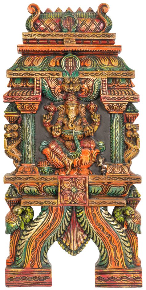 Lord Ganesha Wall Hanging Exotic India Art