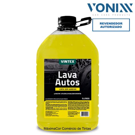 Lava Autos Shampoo Automotivo Vonixx Vintex 5 Litros Submarino