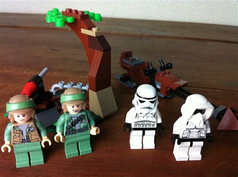 Review Lego Endor Rebel Trooper Imperial Trooper Battle Pack