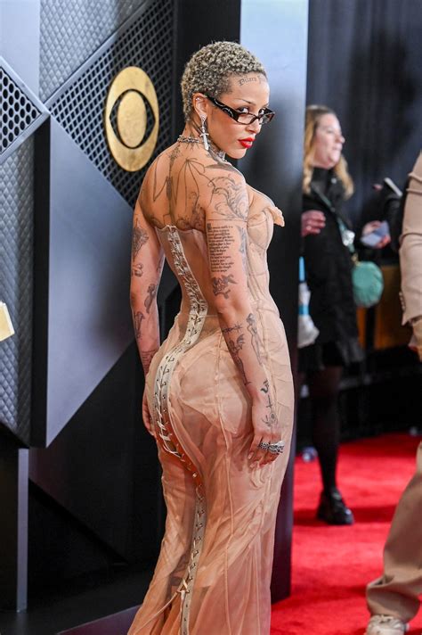 Doja Cat Was Music S Most Naked Nominee At The 2024 Grammys Glamour UK