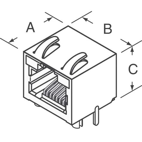 Rjhse 5381 Amphenol Icc Commercial Products Connectors Interconnects Digikey