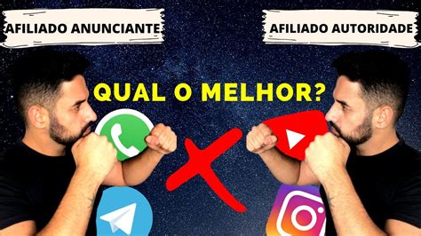 HOTMART Afiliado Anunciante X Afiliado Autoridade Qual O Melhor