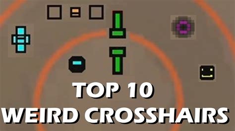 10 Weirdest Crosshairs In Valorant Youtube