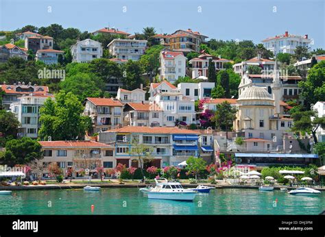 ISTANBUL TURKEY The Waterfront On The Princes Island Of Burgazada In