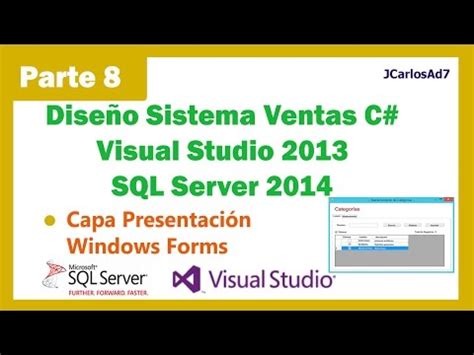 Diseño Sistema de Ventas C Visual Studio 2013 y Sql Server 2014 8