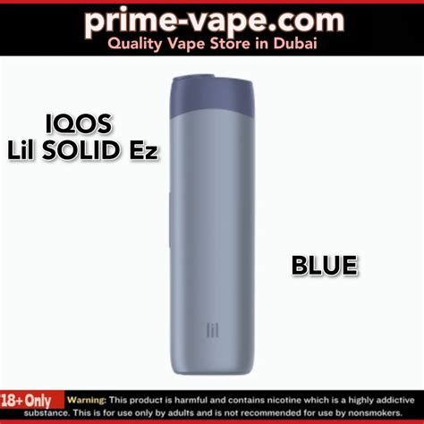 IQOS Lil Solid Ez Blue Device For Heets In Dubai Prime Vape UAE