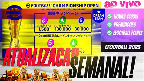 Atualiza O Semanal Championship Open Efootball Ao Vivo Ps