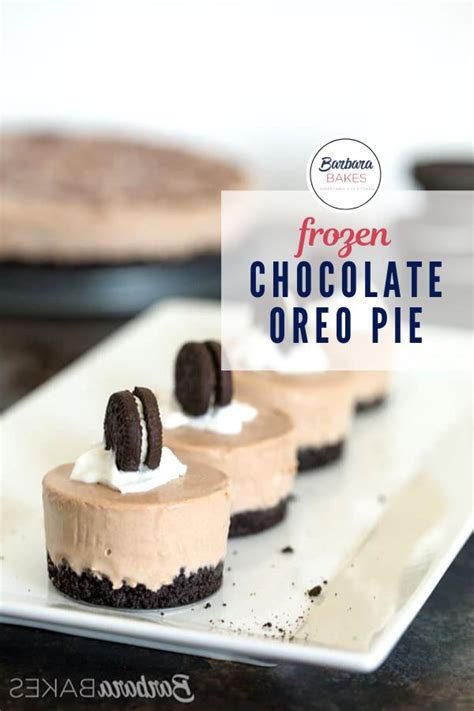 Frozen Chocolate Oreo Pie | Recipe | Homemade pie recipes, Frozen chocolate, Easy no bake desserts