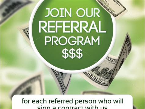 Referral Program Flyer Template Referral Program 2 Sided Flyer Flyer