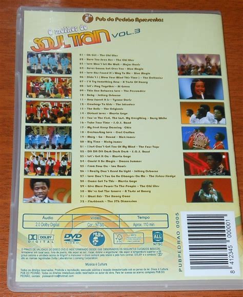 Dvd Soul Train The Best Of Soul Train Vol3 R 4800 Em Mercado