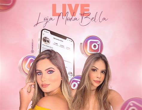 Social Media Live Para Loja Behance