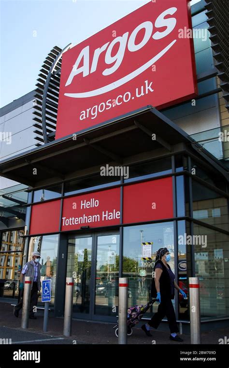 London Uk 29th May 2020 Argos Logo Seen At One Of Their Stores