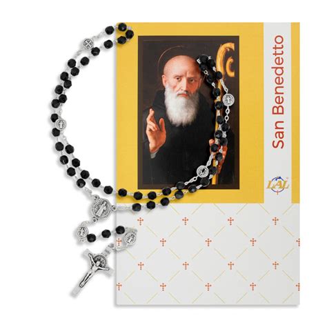 Saint Benedict Rosary With Booklet