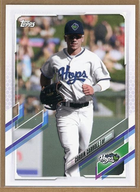 Topps Pro Debut Pd Corbin Carroll Hillsboro Hops Diamondbacks