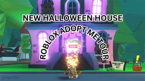 NEW HALLOWEEN HOUSE TOUR In ROBLOX ADOPT ME HALLOWEEN WEEK 2