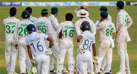 Schedule Announced For Pakistan S Test Tour To Sri Lanka