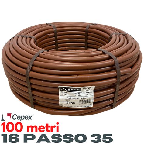 Cepex Tubo Ala Gocciolante Passo Irrigazione A Goccia Green Drip