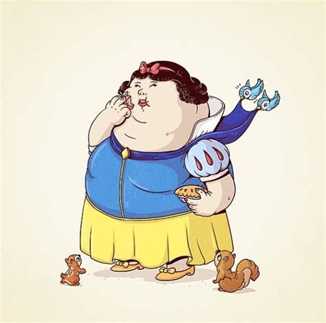 Fat Pop Culture 26 Illustrations Obèses Dalex Solis Fat Character