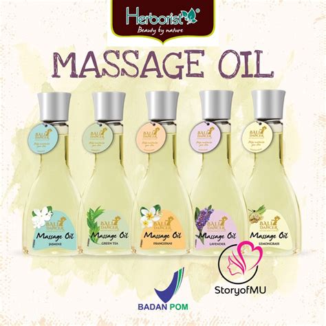 Jual Herborist Bali Dancer Massage Oil 150ml Minyak Gosok Urut Pijat Shopee Indonesia