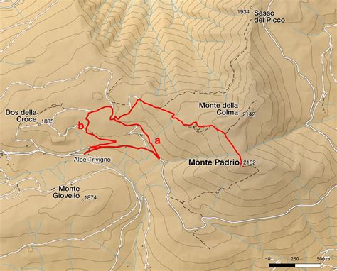 Monte Padrio Da Trivigno L Appenninista