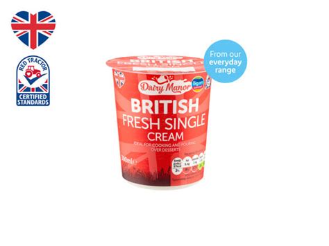 Fresh Single Cream Lidl Great Britain Specials Archive