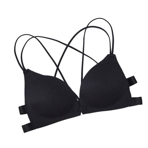 Front Buckle Beauty Back Bra No Steel Ring Small Chest Gather Up