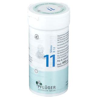 Biochemie Pfl Ger Nr Silicea D Tabletten St Shop Apotheke